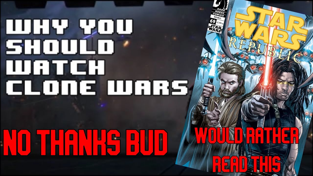 Cosmotard Variety Hour's Poorly Aged Clone Wars Video
