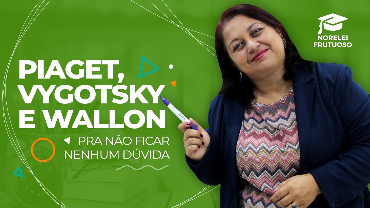 Vygotsky, Piaget e Wallon - Diferenças e Semelhanças | Professora Norelei Frutuoso