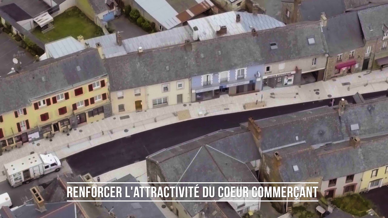 Réaménagement du Cœur de ville - Montauban-de-Bretagne VD