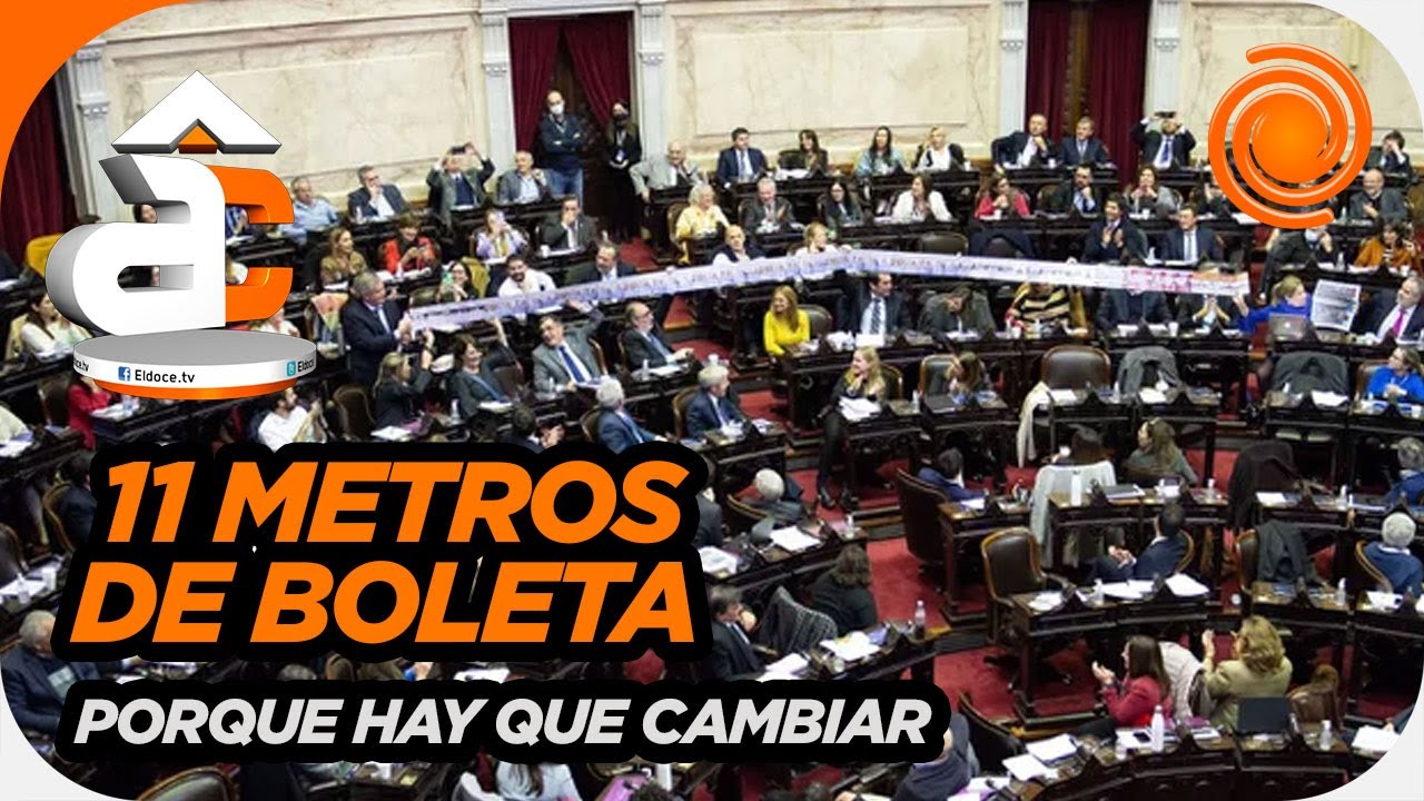 La original manera que us&oacute; Graciela Cama&ntilde;o para demostrar porque se deben cambiar las boletas