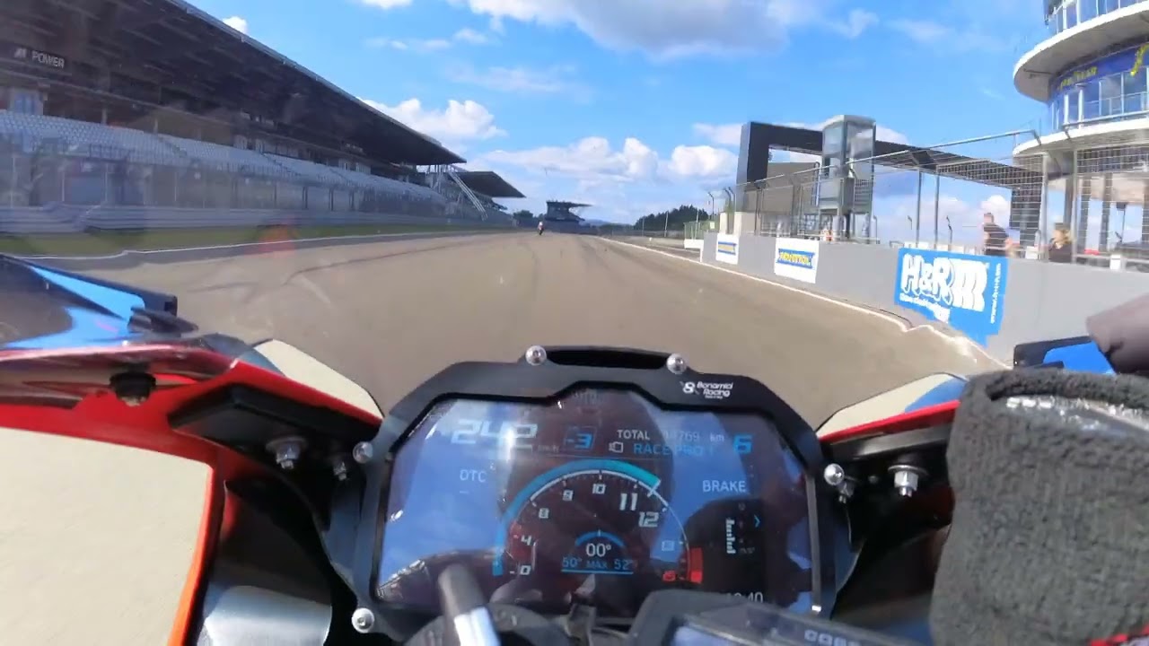 Touristenfahrt Motorrad Nürburgring GP Strecke 24 08 2025 Stint 01