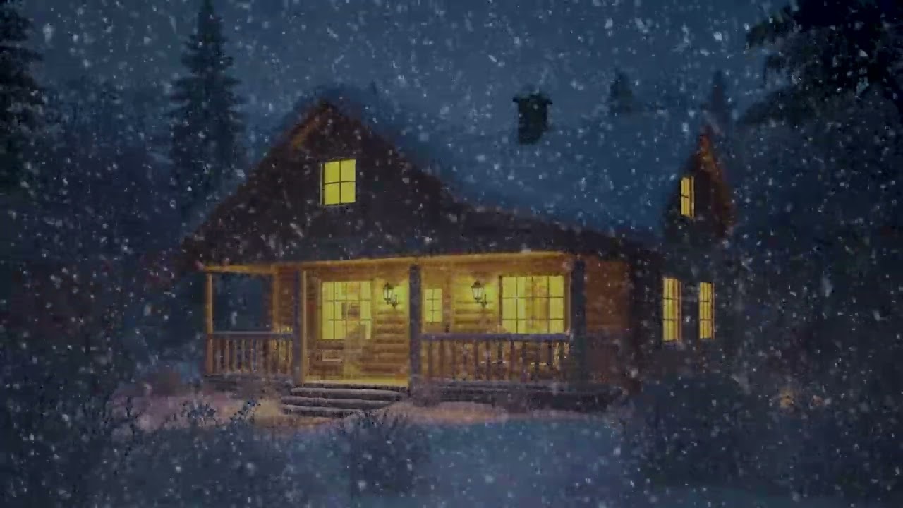Relaxing Snow Sounds with Soft Wind | Winter Ambience for Sleeping – Snowvae