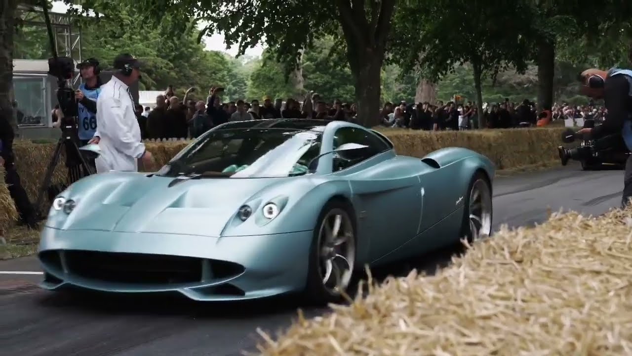 $7.5 Million Pagani Huayra CODALUNGA Sound & Speed | Goodwood FOS 2022!!