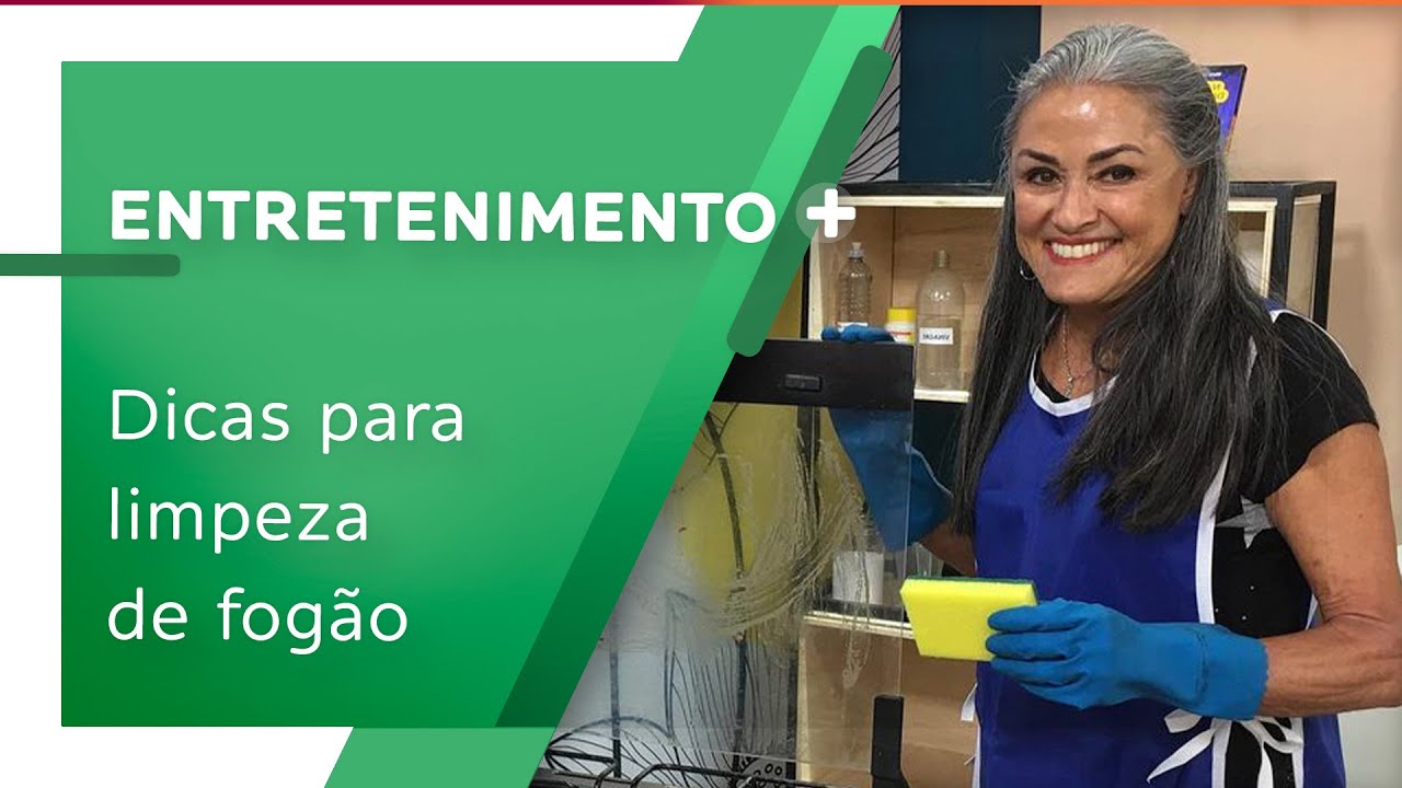Dicas para limpeza de fogão por Maria Eugênia