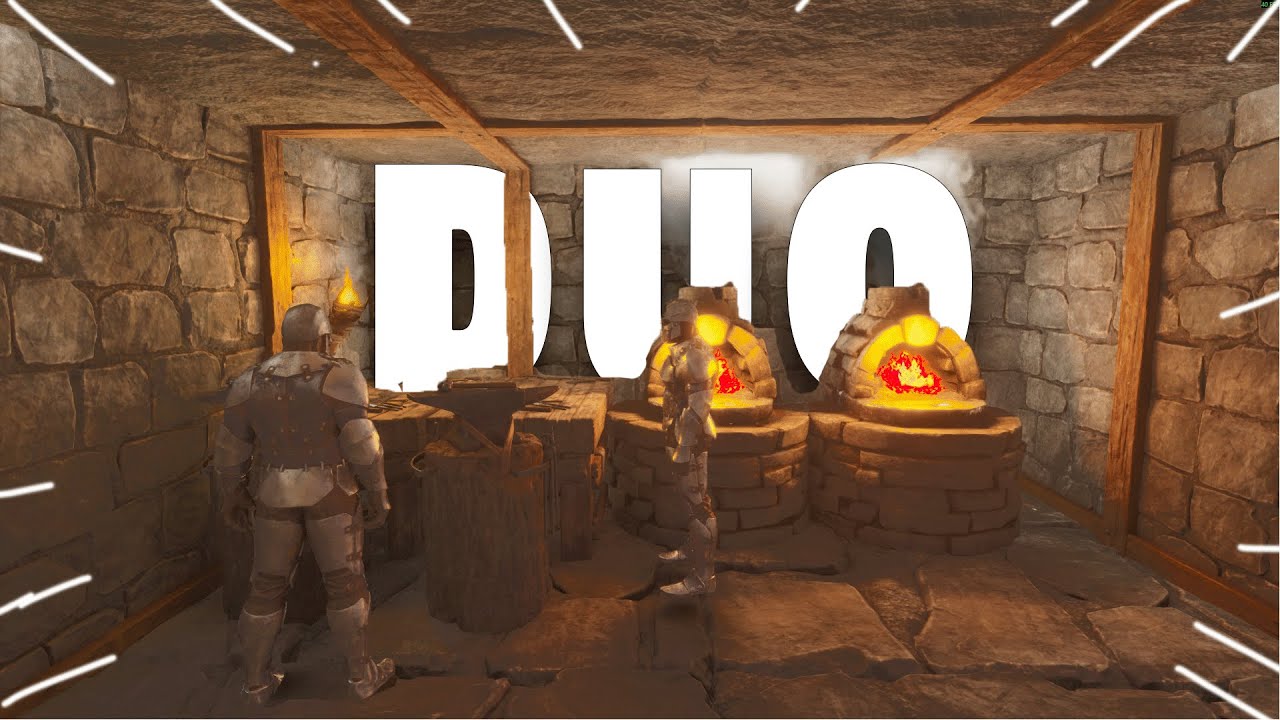 2 игрока Ark в режиме PvP против Ark