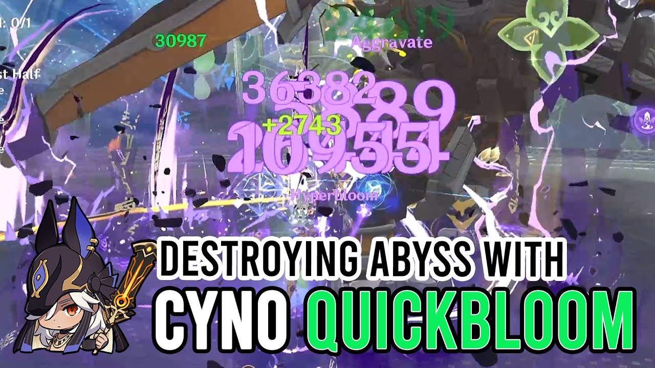 Cyno Quickbloom is Amazing - Spiral Abyss 3.2 floor 12 | Genshin Impact