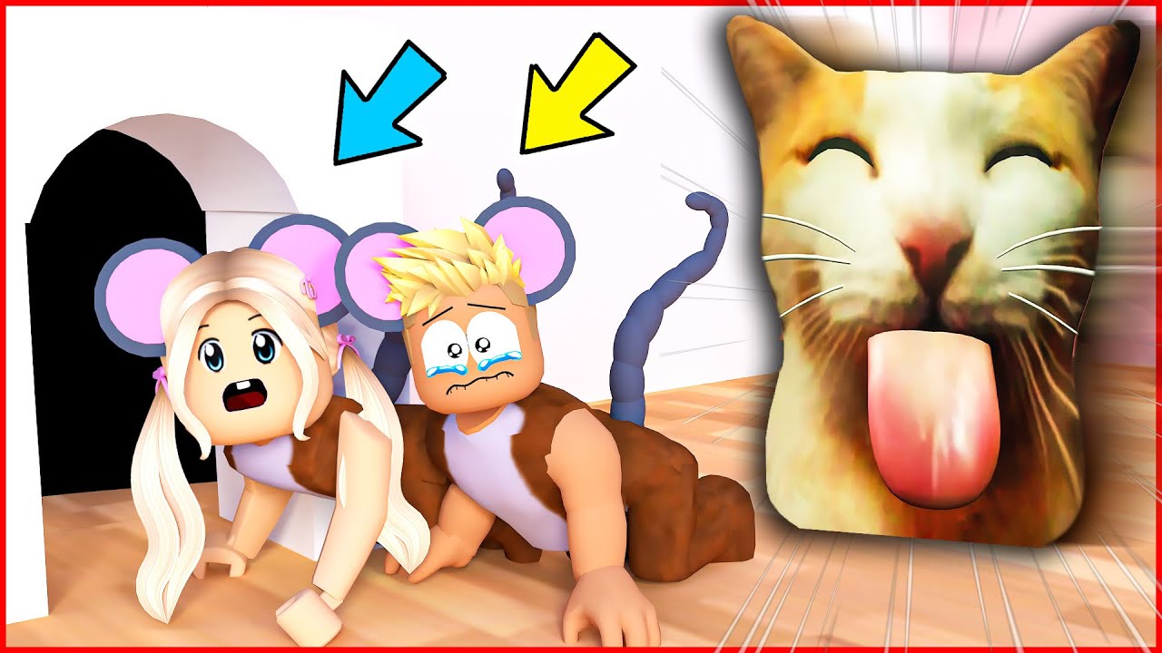 FARE OLDUK KOMİK KEDİ BLEH PEŞİMİZDE 😂 | ROBLOX ESCAPE BLEH CAT 🐭🐱 @robloxkrali  BUSE DUYGU