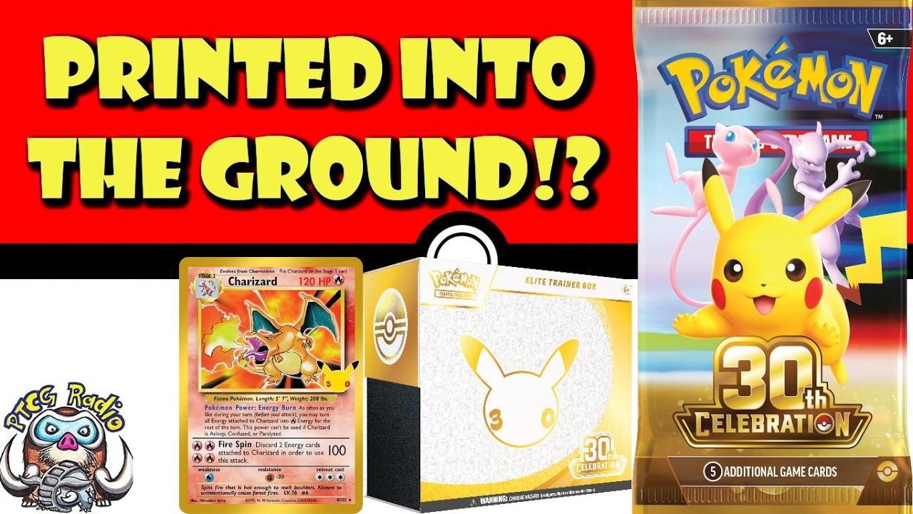30th Celebration выйдет огромным тиражом!? Напечатают до потери пульса!? (Новости Pokemon TCG)