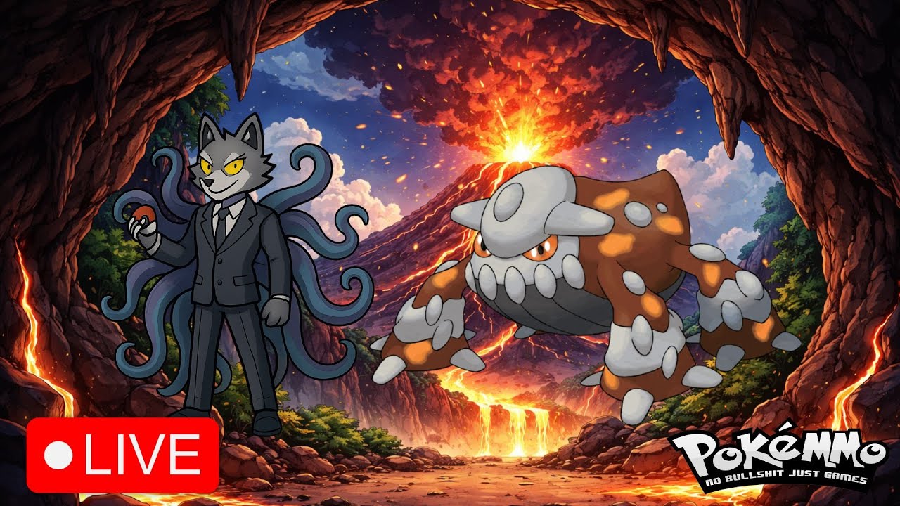 🌋 Recapturando a Heatran en PokeMMO | ¿Lo atrapamos hoy?