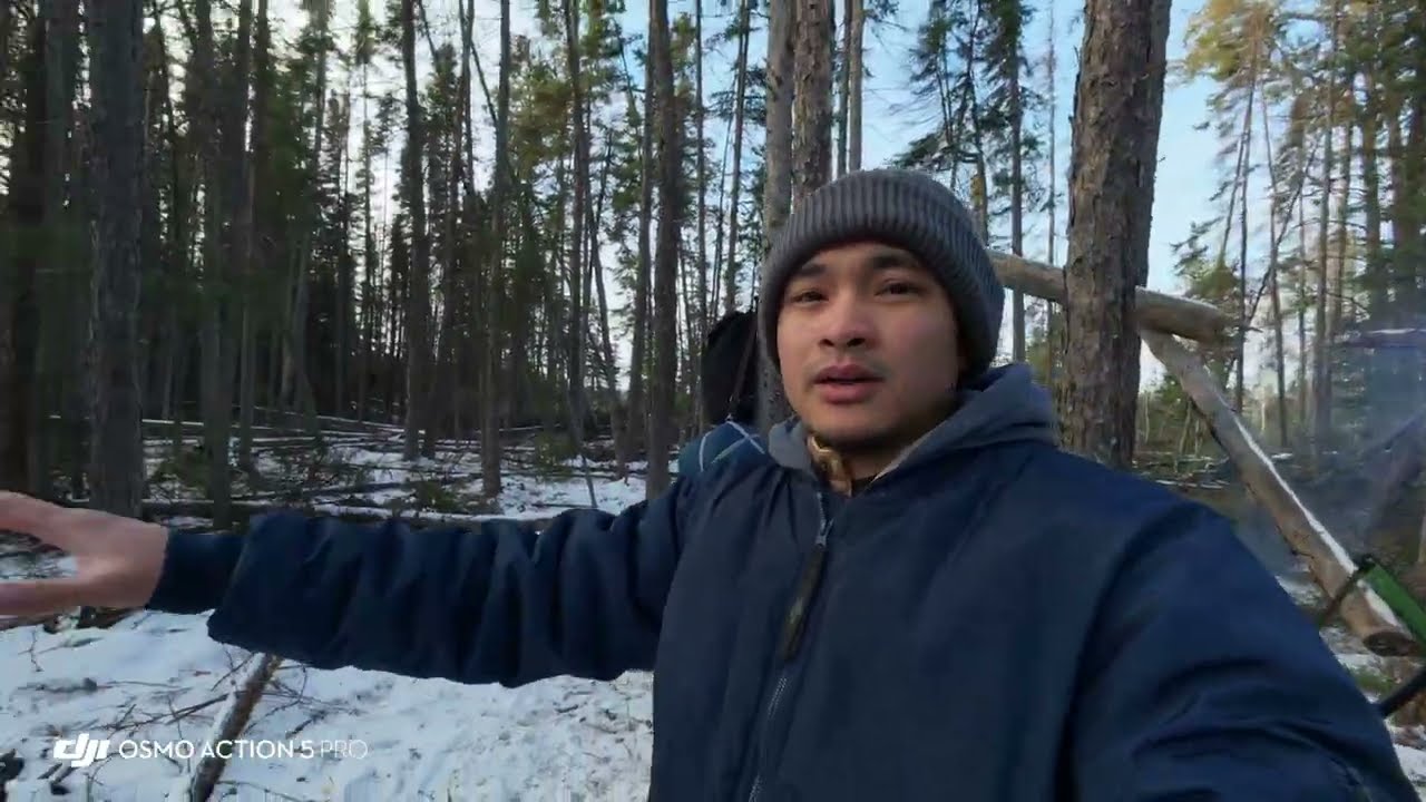 Surviving my first winter camping