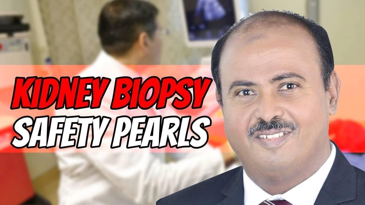Kidney Biopsy: Safety Pearls. Prof. Hussein Sheashaa, 24 October 2020