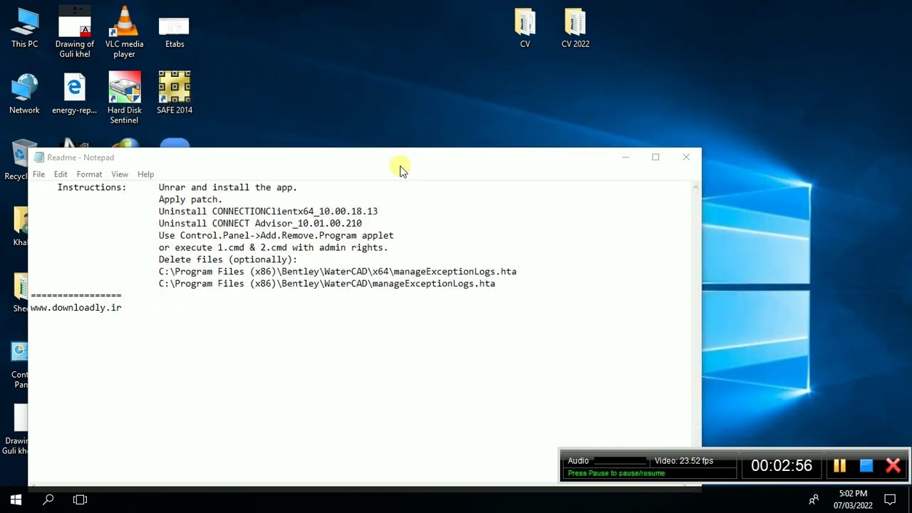 How to Install WaterGEM