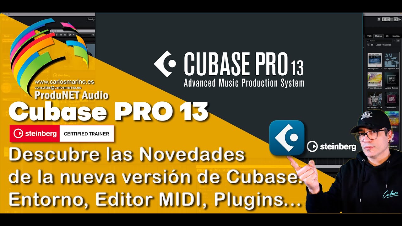 Novedades en Cubase PRO 13 de Steinberg