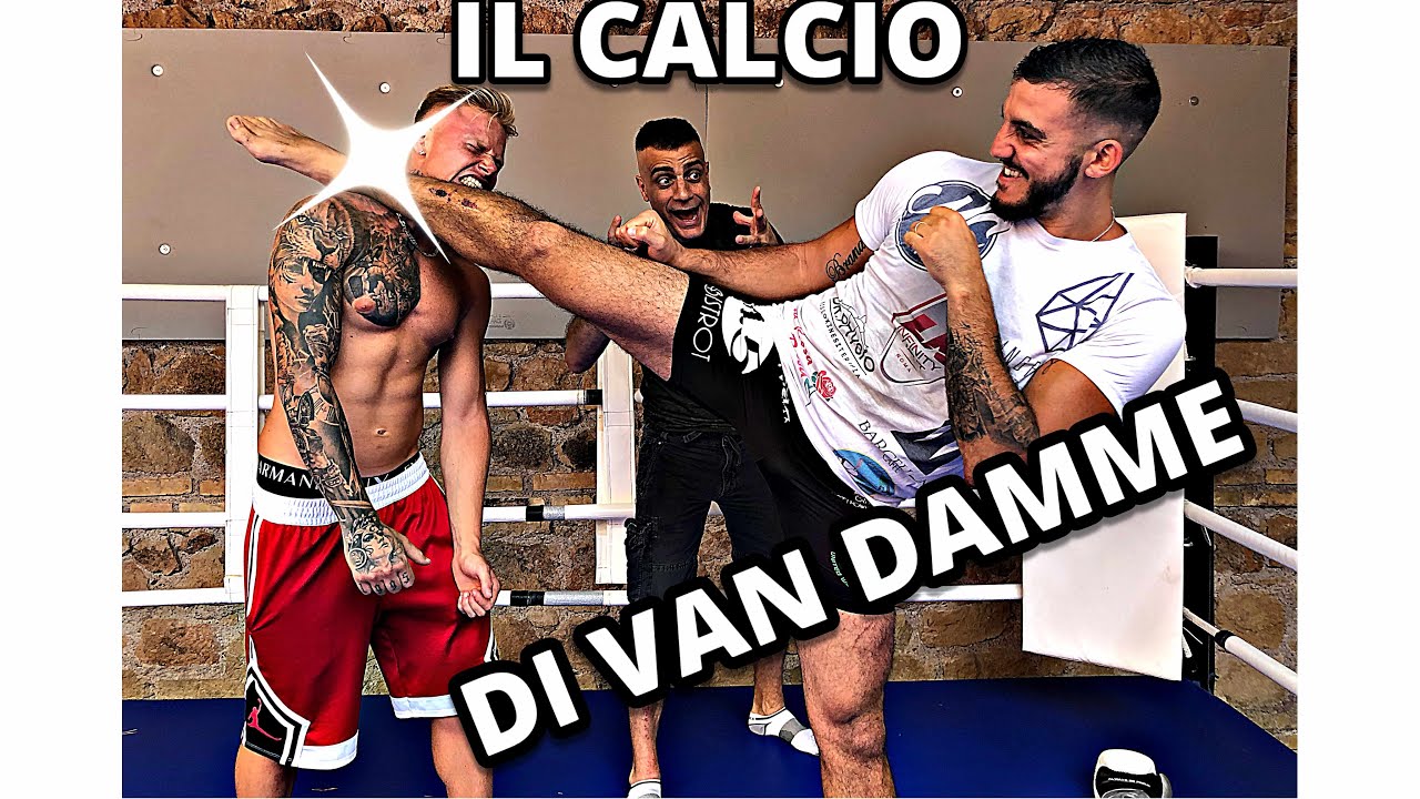 Il calcio girato di Van Damme con Sim1workout e Mattia Faraoni