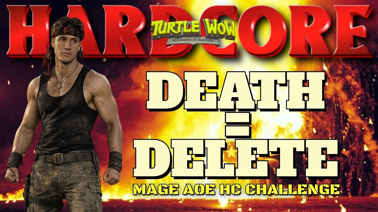Turtle WoW - IT BEGINS!! HARDCORE Mage SSF AOE Challenge