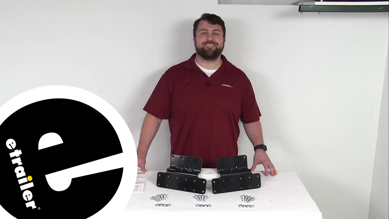 etrailer | Review of Mount-n-Lock Universal Frame Extension Bumper Mount Brackets - MNT55VR