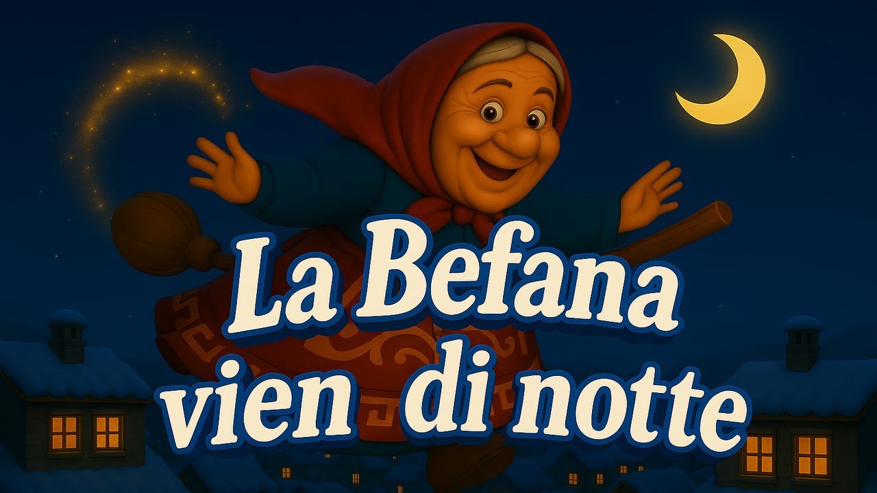 La Befana vien di notte – Filastrocca per l’Epifania