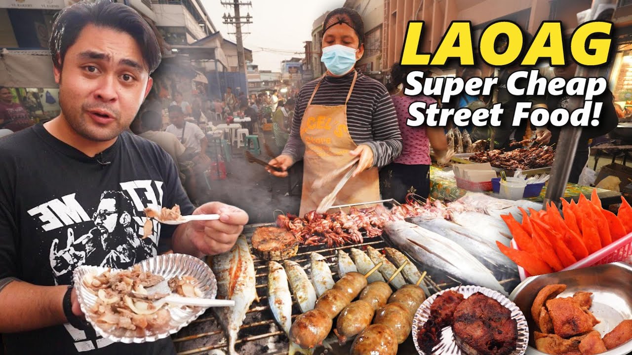10 PINAKAMURANG Street Food of Ilocos Norte! ₱1,000 Challenge sa Palengke ng LAOAG!