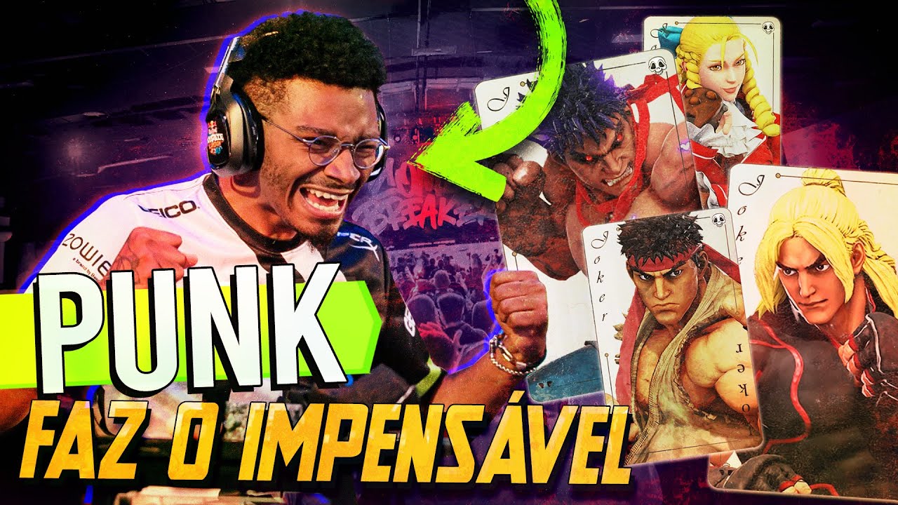 O Coringa de Street Fighter: Como Punk venceu um Major com 6 personagens diferentes