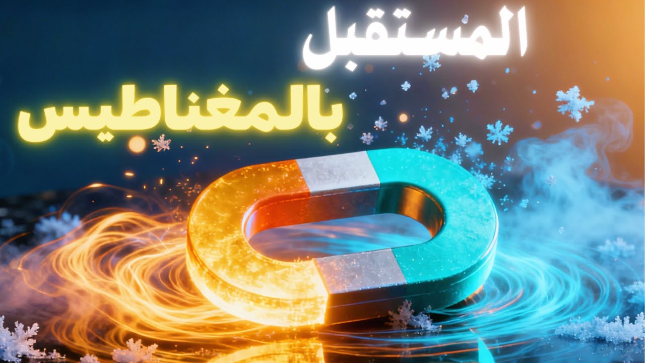 التبريد بالمغناطيس جاهز الان  : تقنيه صامته ونظيفه ستغير كل شي
