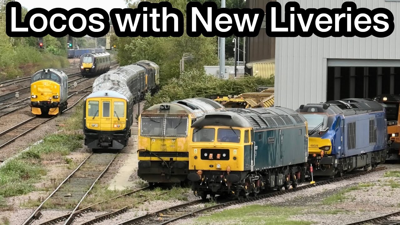 LOCOS showing off their Shiny NEW Liveries!