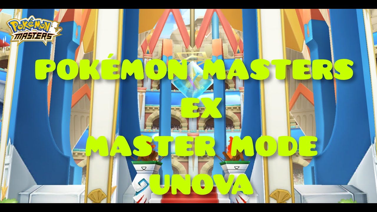 POKEMON MASTERS EX MASTER MODE UNOVA 7.5K POINTS !! ( read description if u want to 😉)