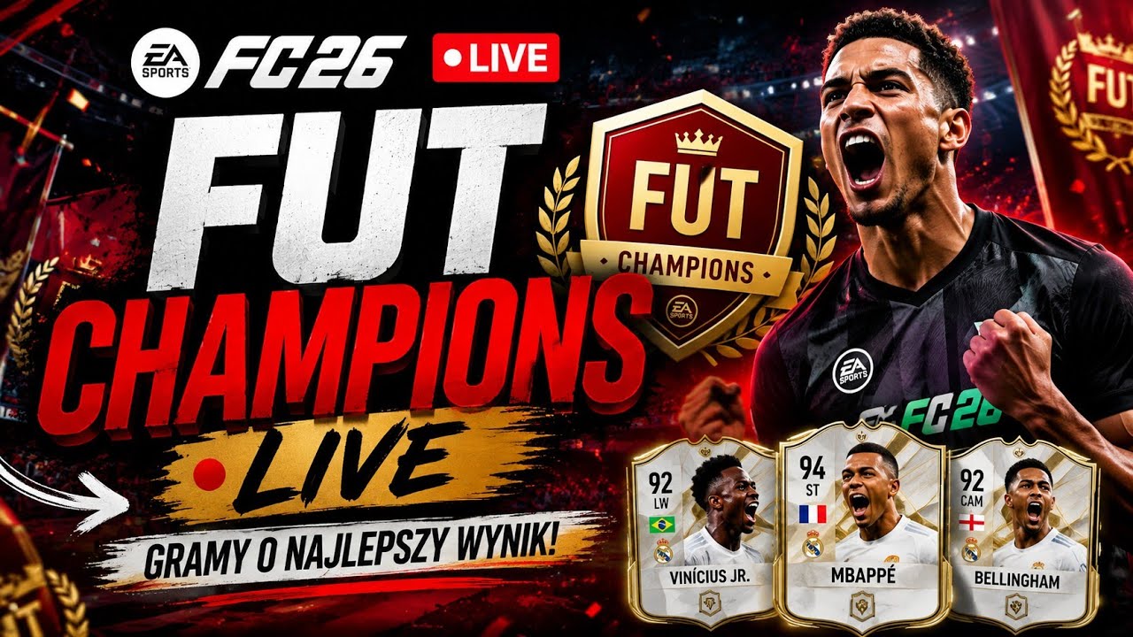 🔥 FC 26 FUT CHAMPIONS LIVE 🏆😱 #FC26 #FUTChampions #EAFC26 #MVTVM