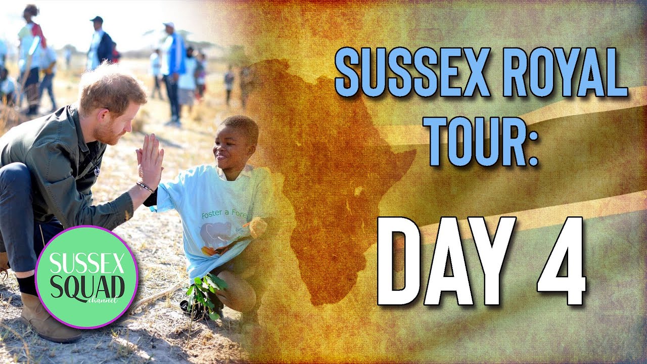 Harry in Botswana - Sussex Royal Africa Tour - Day 4