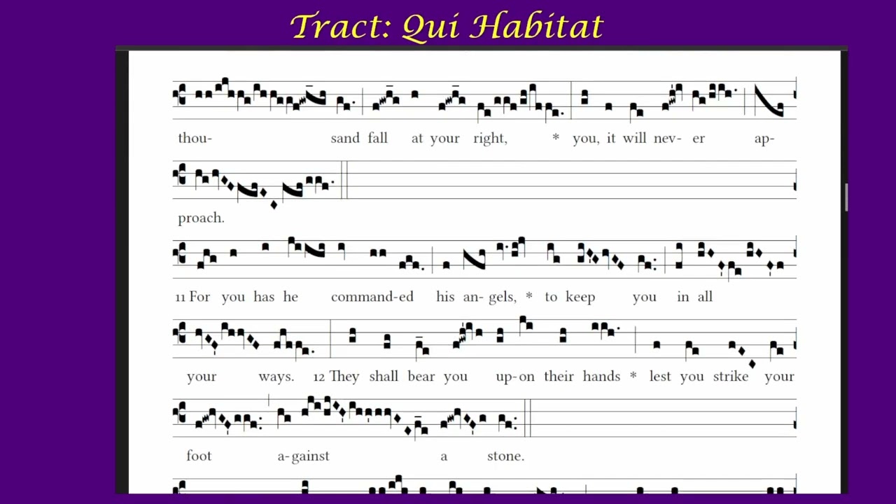 Tract: Qui habitat, English version