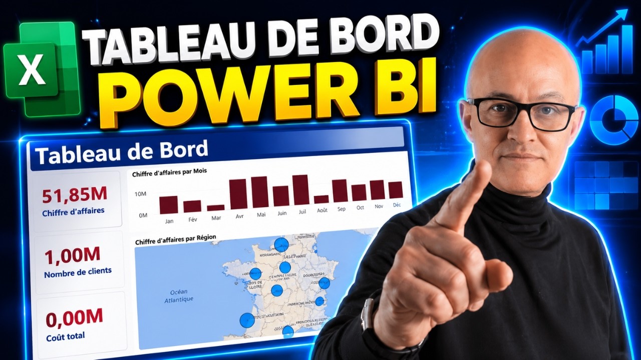 Créez des Tableaux de Bord PRO Avec POWER BI !