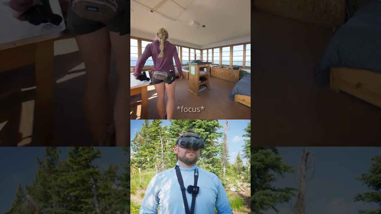 Я попытался совершить облет местности с помощью FPV-дрона...