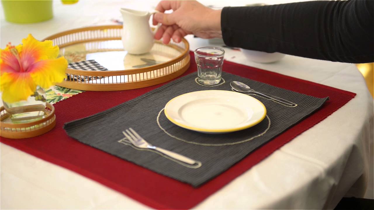 First Placemat by Jeanne Marie Paynel