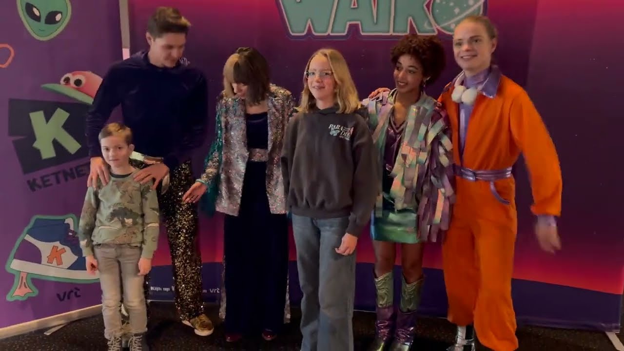 Waiko tijdens het Filmfestival Oostende met meet en greet