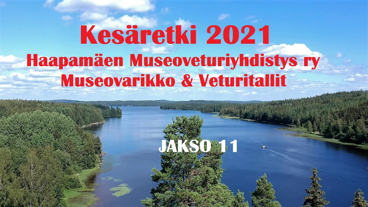 #Kesäretki 2021|Jakso :11 Haapamäen Museoveturiyhdistys ry - Veturitallit