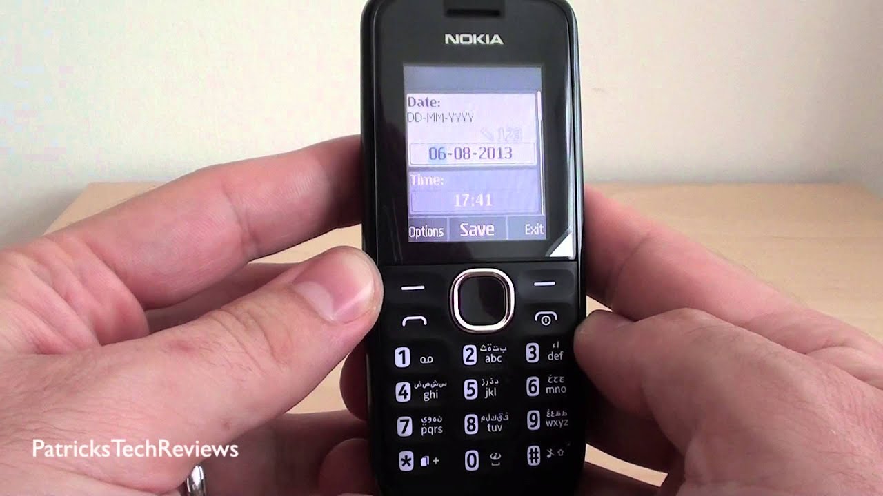 Nokia 110 - Dual Sim phone - Unboxing - Review - test footage from camera