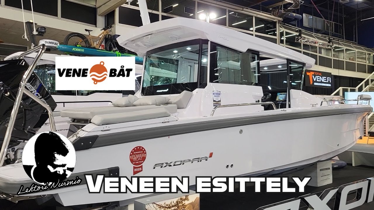 Axopar 29 XC Cross Cabin veneen esittely