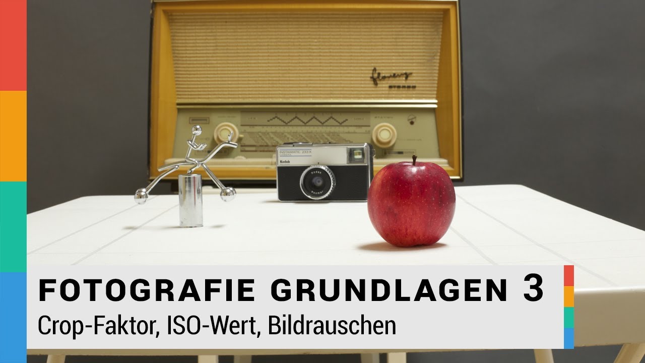 Crop-Faktor, ISO Wert, Bildrauschen einfach erklärt - Fotografie Grundlagen 3 - HD