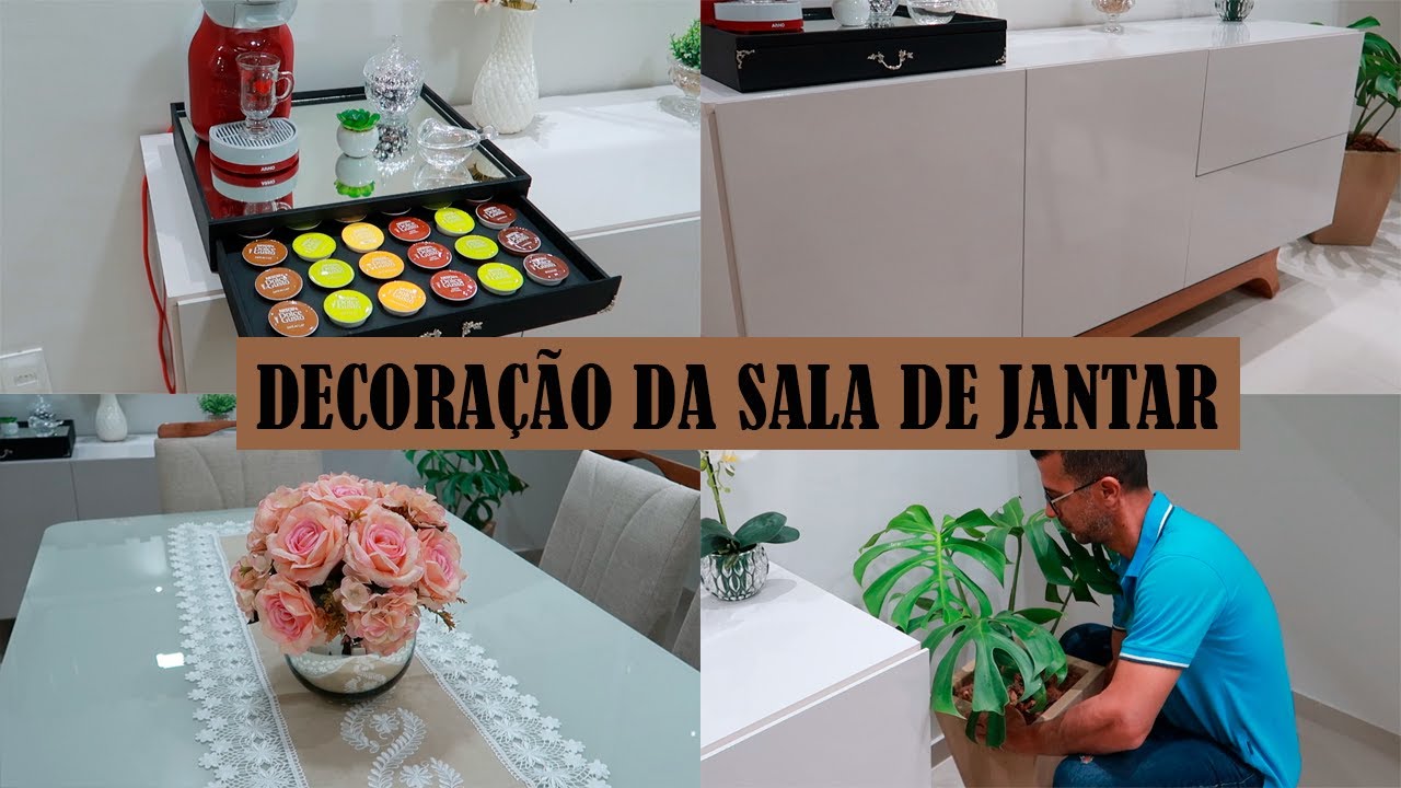 DECORAMOS A SALA DE JANTAR, NOVO CANTINHO DO CAFÉ, VEM VER A BANDEJA  LINDA QUE CHEGOU