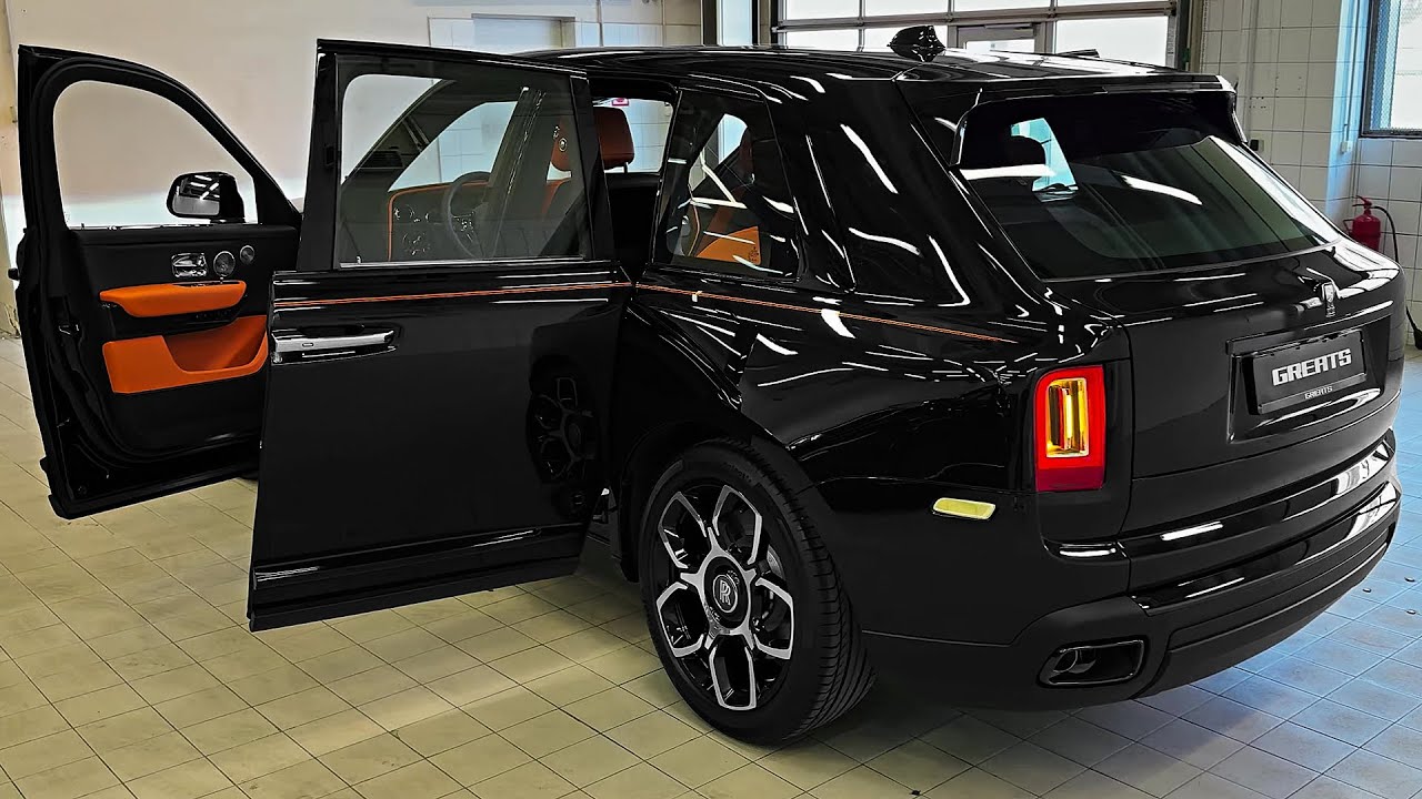 Rolls Royce Cullinan 2024 года — детали интерьера и экстерьера (дорогой внедорожник)