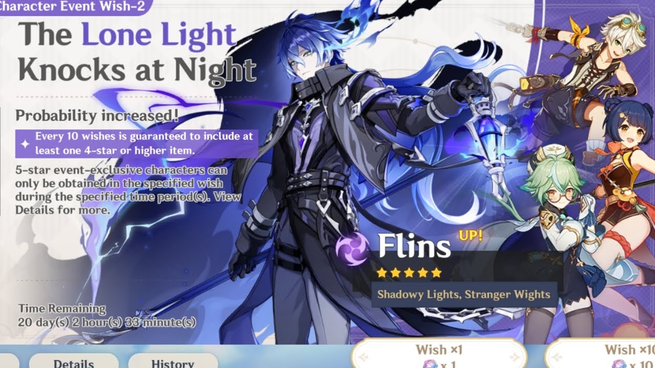 Genshin Impact - Trying to get Flins again but man the loading today is slower than usual 