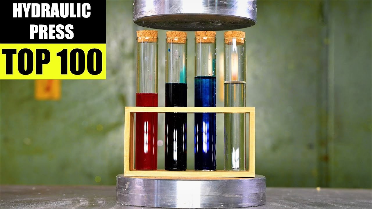 Top 100 Best Hydraulic Press Moments VOL 7 | Satisfying Crushing Compilation