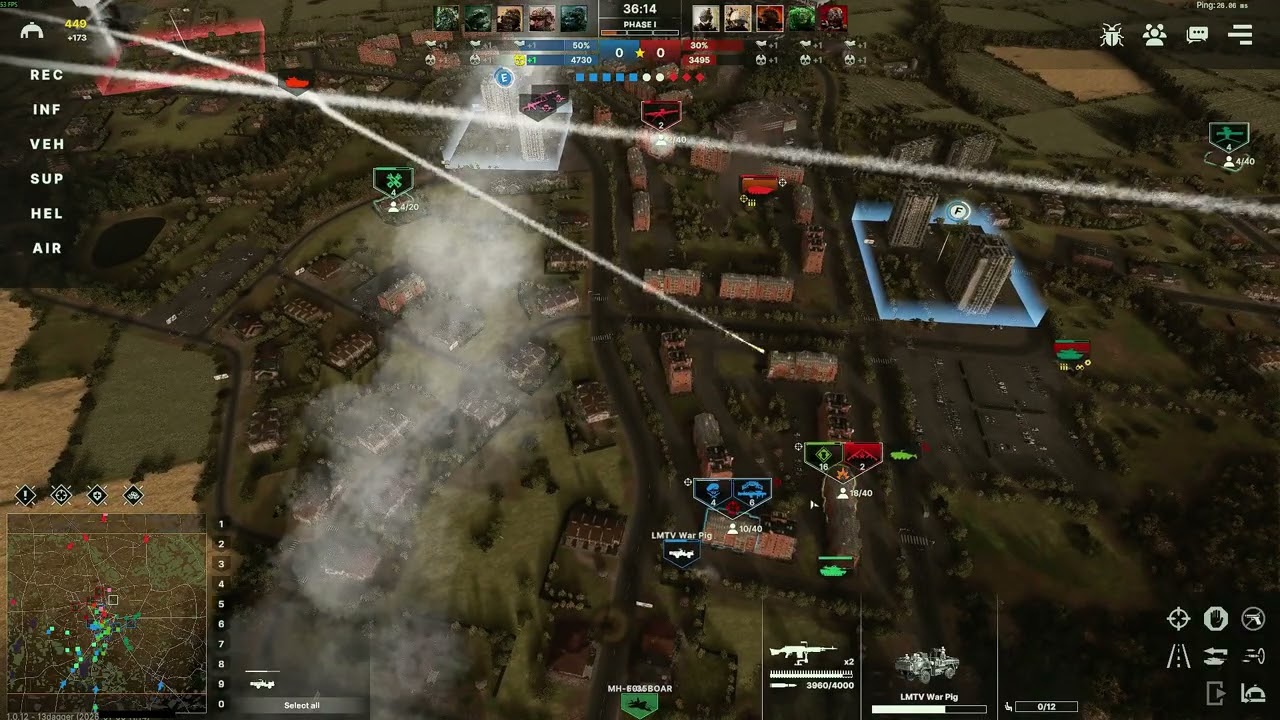 Dead center brawl