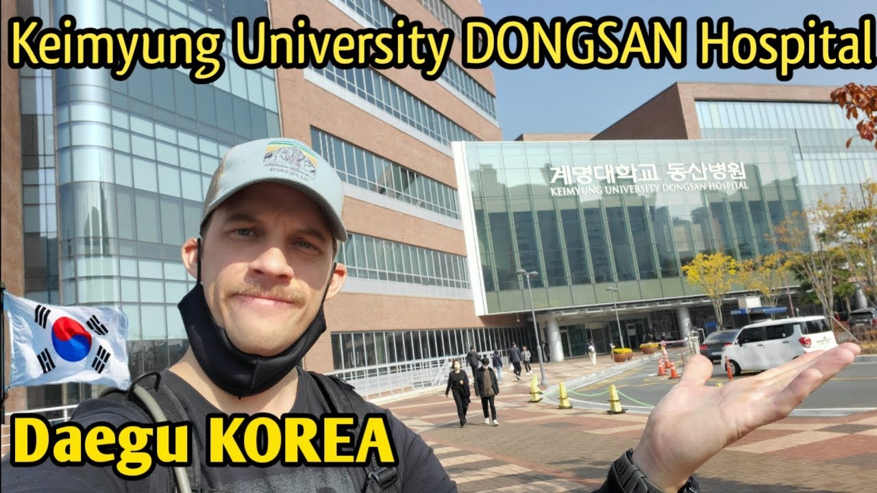Inside a KOREAN HOSPITAL! | Keimyung University Dongsan Hospital | Military in Korea