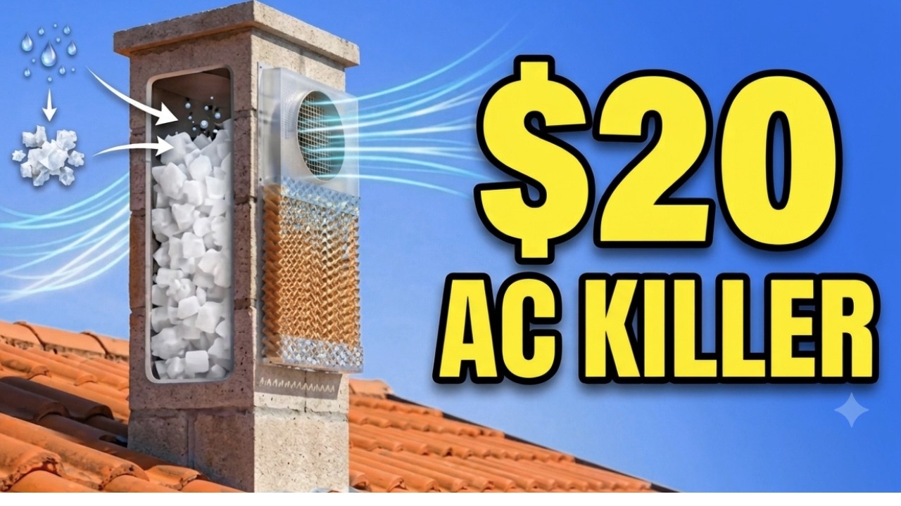 &ldquo;The $20 Salt Chimney That Cools Your Home Without Electricity (Forgotten Engineering)&rdquo;