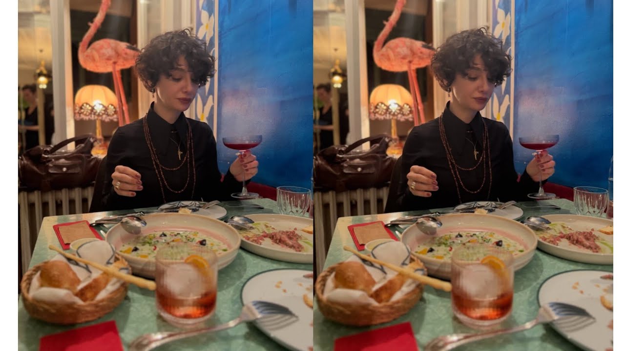 Birce Akalay è stata avvistata in un ristorante#birceakalay 