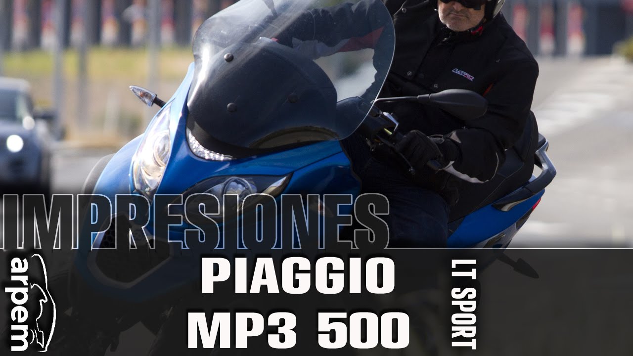 Piaggio MP3 500 LT Sport - español - 2014 - Videoprueba
