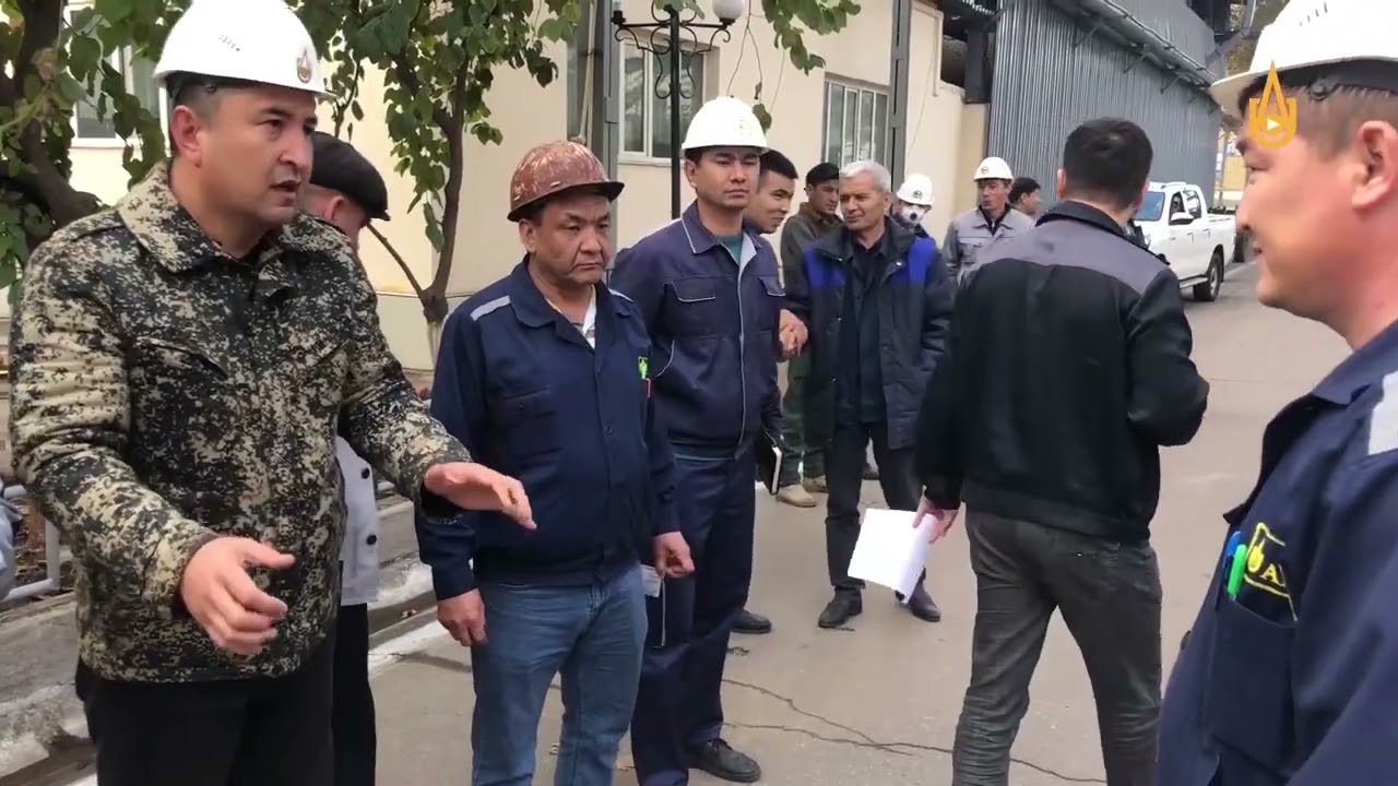 Учения гражданской защиты в Литейном цехе ЦРМЗ АГМК