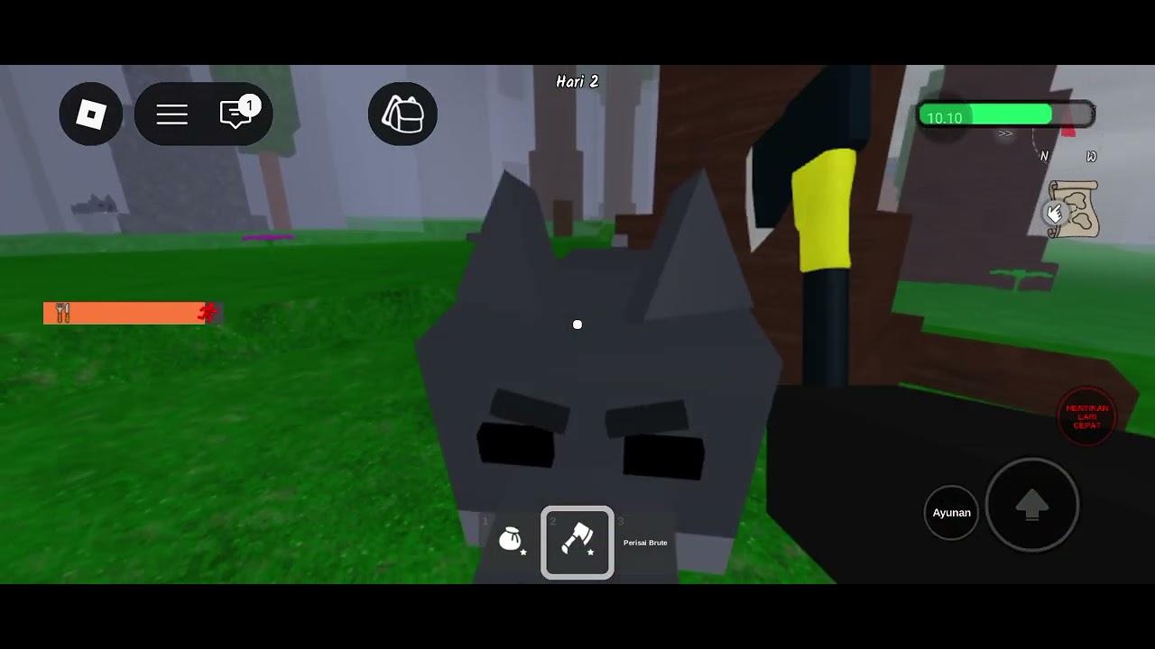oke guys gw bakal main ROBLOX ya guys 