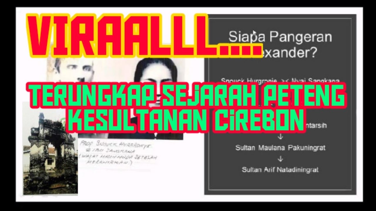 VIRAALLL....SEJARAH PETENG KESULTANAN CIREBON TERUNGKAP
