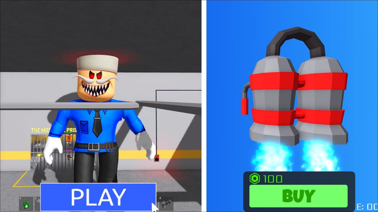 Barry's Prison Run All New Items Unlocked Roblox Full Walkthrough